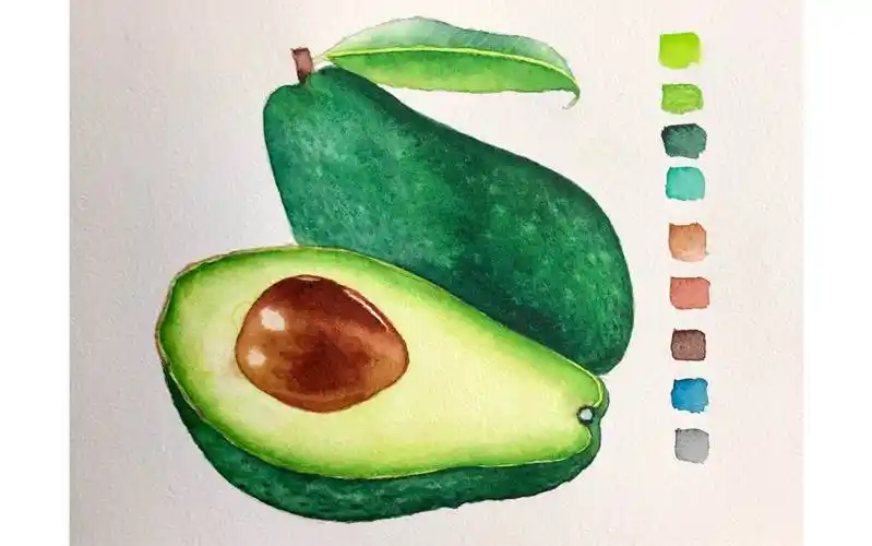 儿童水彩画水果儿童水彩画水果教案