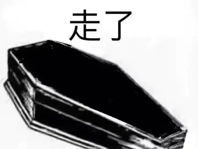 走了- 棺材系列表情包_棺材_熊猫头_沙雕_斗图表情