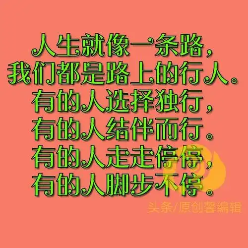 人生的路自己走说太好了总有一段路要自己走