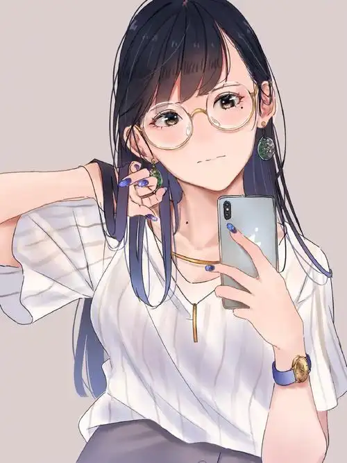 眼镜少女.twi:a_saito_3110#动漫