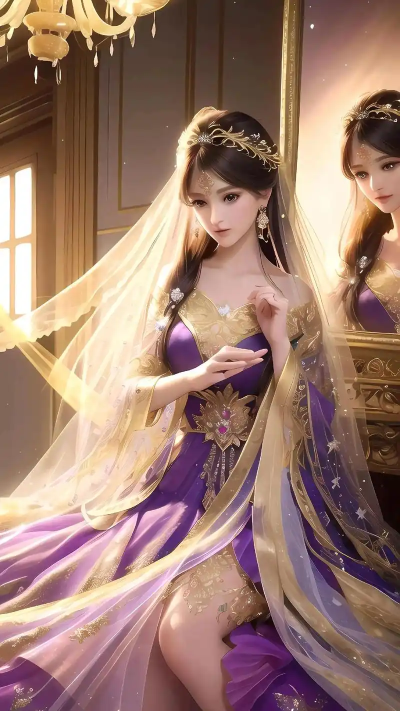 仙女下凡小姐姐,#动漫壁纸 #二次元美图 #神君图 - 抖音