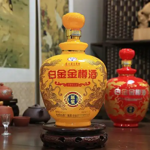 贵州茅台集团白金金樽酒原浆口感酱香型53度白酒1500ml坛装