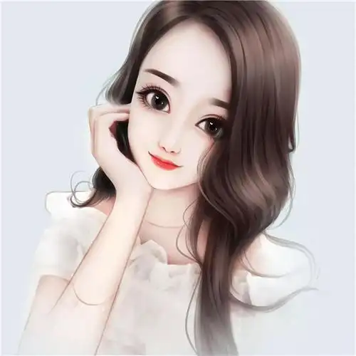 30岁成熟头像女 手绘高清的三十岁女人淡雅气质微信头像图片_女生动漫