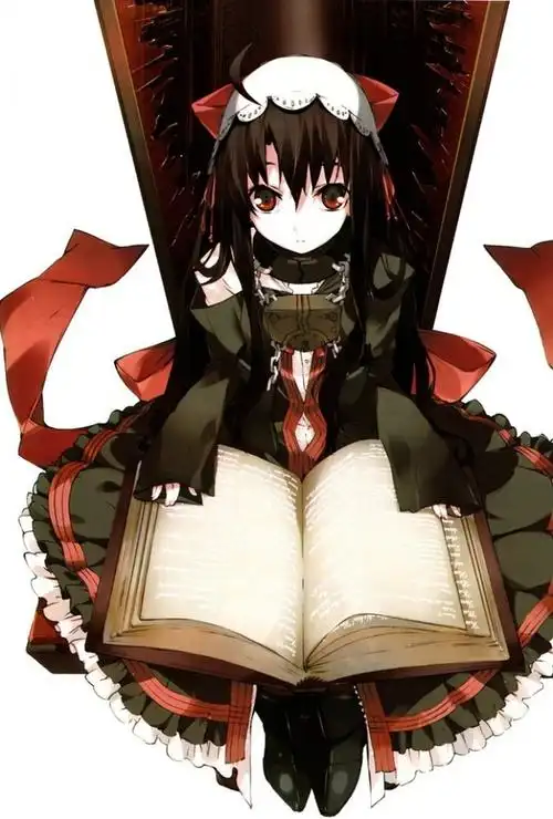 一张脖子上带着锁链的女孩图片