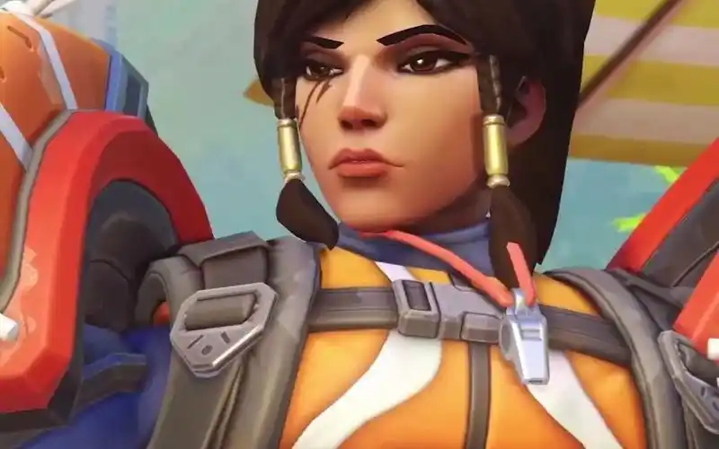 《守望先锋》法老之鹰传说皮肤"海滩飞鹰"预览