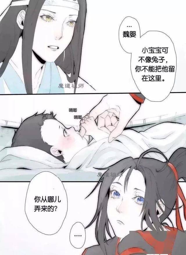 魔道祖师:蓝湛,这是我生的孩子